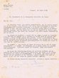 Lettre du 28/06/1953 adressée à la Communauté Israélite de Tanger