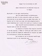 Lettre du 10/12/1953 adressée au Président de la Communauté Israélite de Tanger