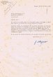 Lettre du 12/01/1953 adressée au Président de la Communauté Israélite de Tanger