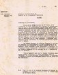 Rapport du 02/05/1952 adressé au Président de la Communauté Israélite de Tanger