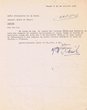 Lettre adressée au Président de la Communauté Israélite de Tanger