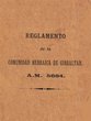 Réglement de la Communauté Hébraïque de Gibraltar