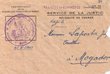 Courrier adressé à Mr Saporta