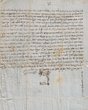 Attestation sur la réception d'une hypothèque contre une proptiété cédée.