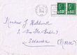 Courrier adressé à Mr J. Hatchwell