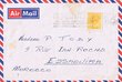 Courrier adressé à Mme Pearl Toby