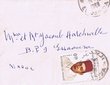 Courrier adressé à Mr & Mme J. Hatchwell