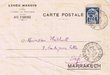 Avis d'absence adressé à Mr Hatchwell