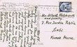 Carte postale adressée à Albert Hatchwell