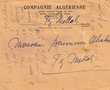 Courrier adressé à Mr Abraham Bensussan