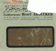 Enveloppe des Ets Henri Aboulker