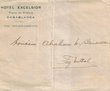 Courrier adressé à Abraham Bensussan