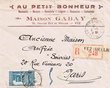 Courrier adressé à "l'Ancienne Maison Anfrie"