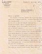 Courrier adressé le 26/11/1938 au Président du Tribunal Rabbinique de Mogador