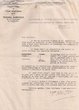 Courrier adressé le 06/02/1946 au Greffier du Tribunal Rabbinique de Mogador