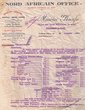 liste de prix envoyée le 14/10/1932
