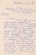 Lettre adressée le 02/06/1950 au Président du Tribunal Rabbinique de Mogador