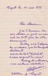 Courrier envoyé de Tiznit le 20/05/1939