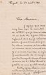 Courrier envoyé de Tiznit le 20/08/1940