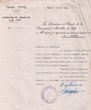 Courrier adressé le 12/05/1946 au Président du Tribunal Rabbinique de Mogador