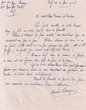 Lettre de condoléances envoyée de Safi  le 13/05/1948