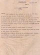 Courrier adressé le 06/07/1951 à Louis Occhipinti de Safi