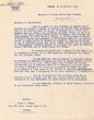 Courrier adressé le 10:02/1944 au Grand Rabbin Haim soussan de Mogador