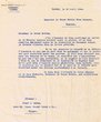 Courrier adressé le 28/04/1944 au Grand Rabbin Haim Soussan de Mogador
