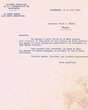 Courrier adressé le 14/06/1945 à Jacob I. Cohen de Tanger