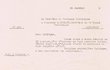 Courrier adressé le 24/01/1946 à D. Benhaïm, Greffier du Tribunal Rabbinique de Marrakech