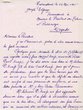 Courrier adressé le 23/05/1945 au Président du Tribunal Rabbinique de Mogador