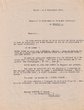 Courrier adressé le 08/09/1945 au Président du Tribunal Rabbinique de Mogador