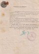 Certificat de résidence rédigé le 15/09/1945 pour Maklouf Abramvitz