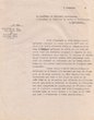 Courrier adressé le 07/11/1945 au Greffier du Tribunal Rabbinique de Marrakech