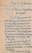 Courrier adressé le 24/12/1945 au Grand Rabbin du Tribunal Rabbinique de Mogador