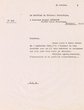 Courrier adressé le 10/10/1945 à Marcel Loubaton à Bougival