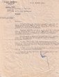 Courrier adressé le 19/12/1945 au Greffier du Tribunal Rabbinique de Mogador