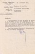 Courrier adressé le 03/01/1946 au Greffier du Tribunal Rabbinique de Mogador