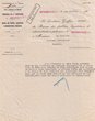 Courrier adressé le 01/10/1940 au Greffier du Tribunal Rabbinique de Mogador