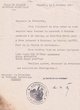 Courrier adressé le 08/10/1940 au Président du Tribunal Rabbinique de Mogador
