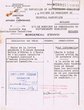 Courrier adressé le 02/12/1953 au Président du Tribunal Rabbinique de Mogador