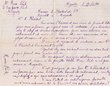 Courrier adressé le 12/08/1941 au Président de la Communauté Israélite à Mogador