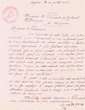 Courrier adressé le 20/07/1942 au Président du Tribunal Rabbinique à Mogador