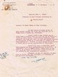 courrier adressé le 01/09/1943 à Haïm Séréro Président du Tribunal Rabbinique de Mogador