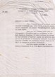 Courrier adressé le 14/12/1943 au Grand Rabbin Barouk Sebag à Safi