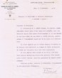 Courrier adressé le 07/11/1938 au Président du Tribunal Rabbinique de Mogador