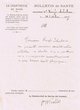 Bulletin de santé rédigé le 31/10/1937 pour Shalom Knafo
