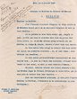 Courrier adressé le 04/01/1938 au Greffier du Tribunal Rabbinique de mogador