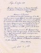 Courrier adressé le 14/06/1939 au Président du Tribunal Rabbinique de Mogador