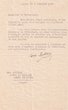Courrier adressé le 02/10/1939 au Président du Tribunal Rabbinique de Mogador